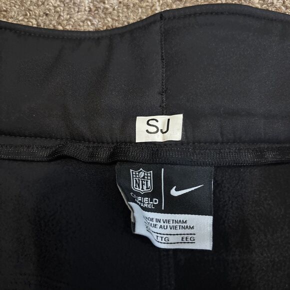 Mens Nike NFL Shield Softshell Pants Black XXL 641572 - Jets Team Owned - Picture 2 of 14